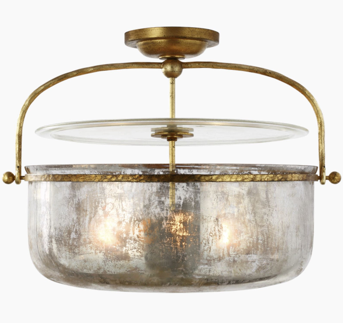 Lorford Medium Semi-Flush Lantern