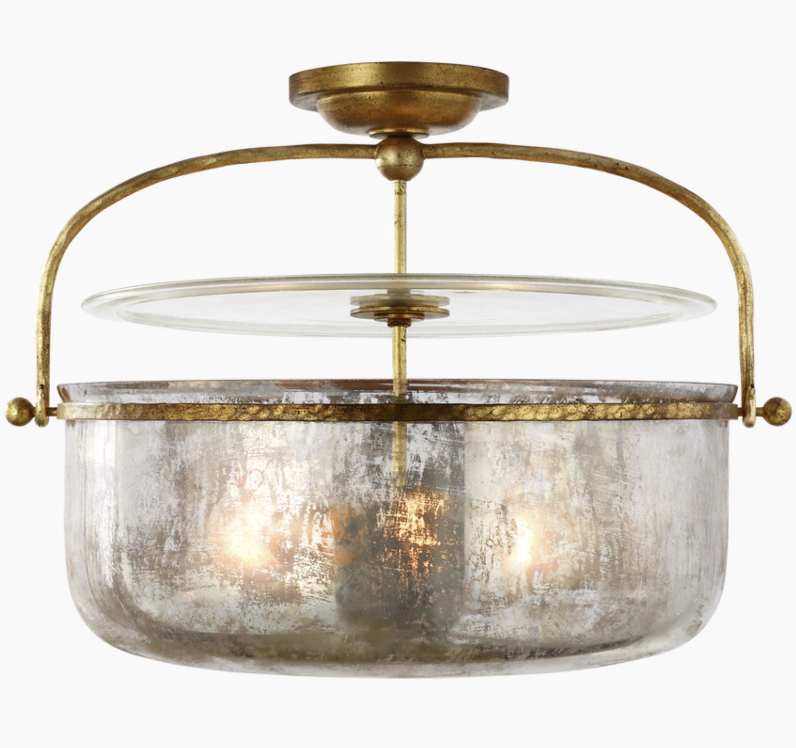 Lorford Medium Semi-Flush Lantern