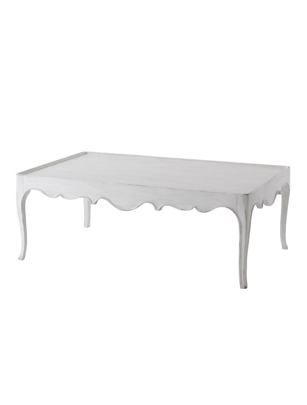 Lune Cocktail Table - Nora White