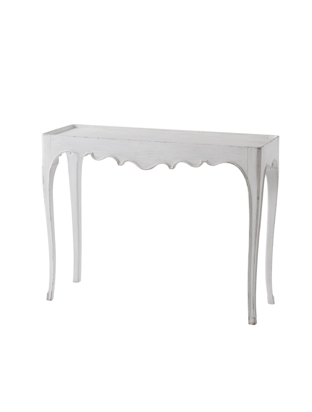 Lune Console Table - Nora White