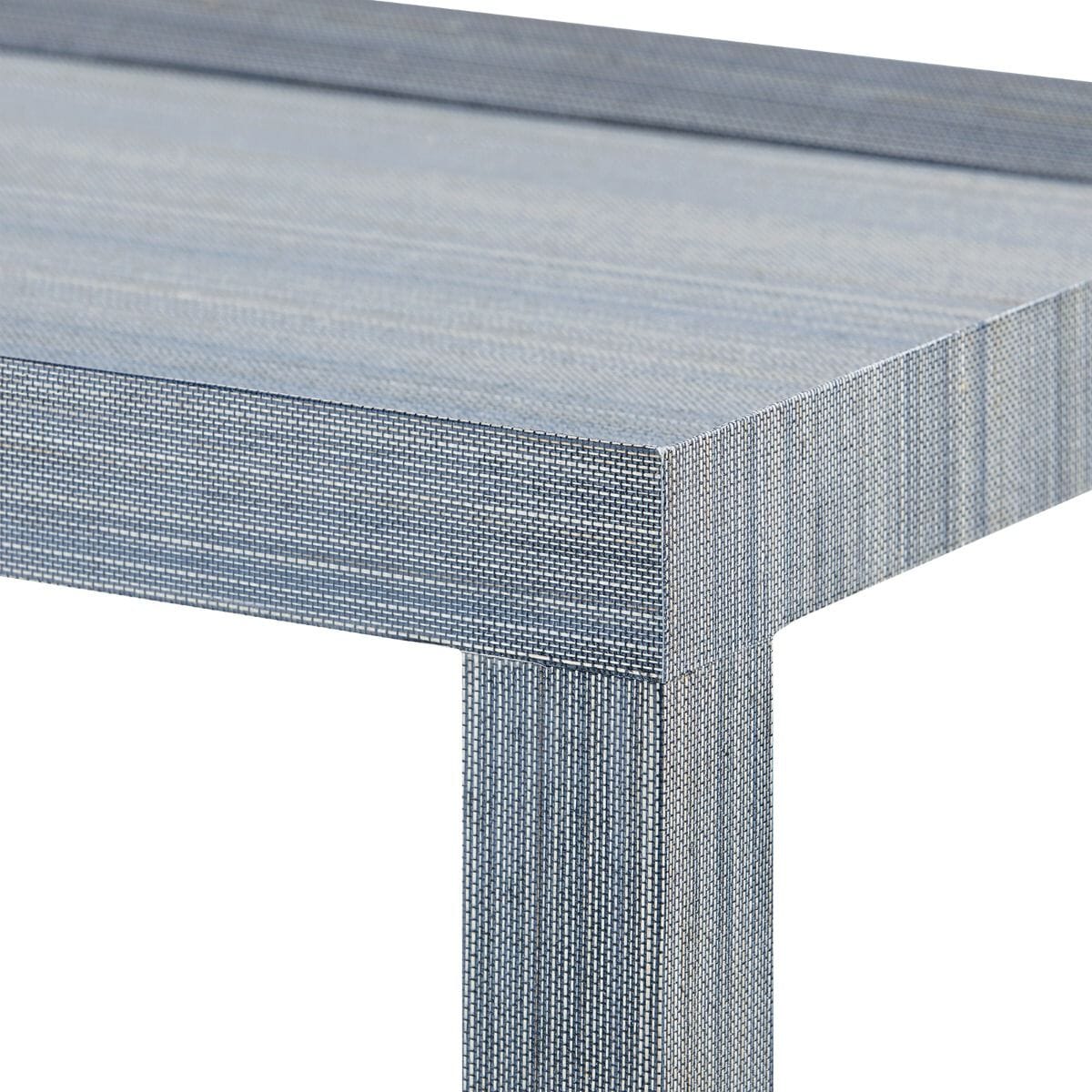 LUTHER SIDE TABLE, COLONIAL BLUE SHIMMER