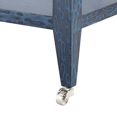 LUTHER SIDE TABLE, DEEP NAVY