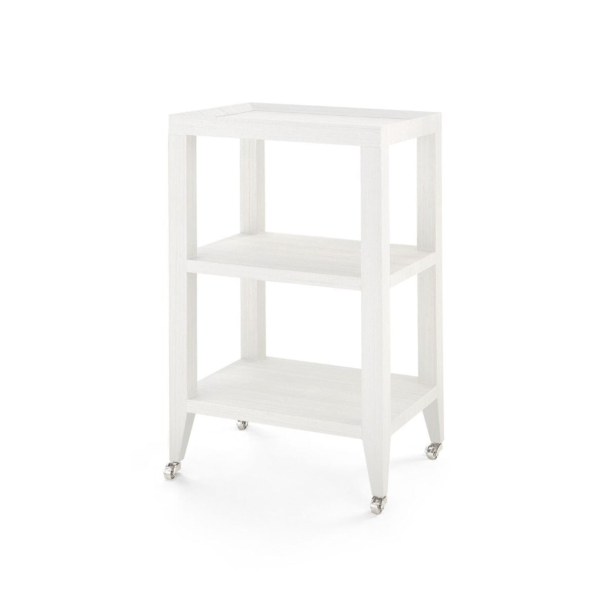 LUTHER SIDE TABLE, PLATINUM SHIMMER