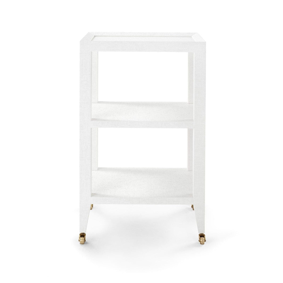 LYSANDRA SIDE TABLE, CHIFFON WHITE