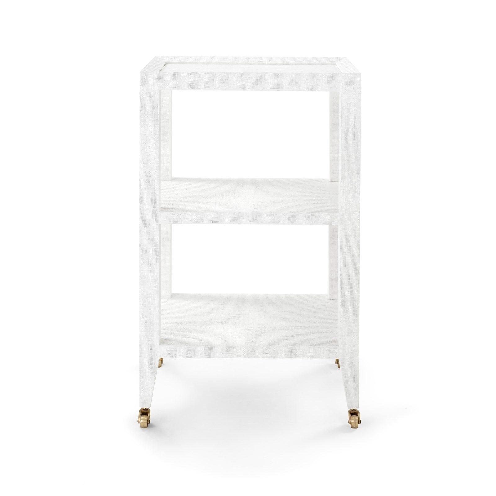 LYSANDRA SIDE TABLE, CHIFFON WHITE