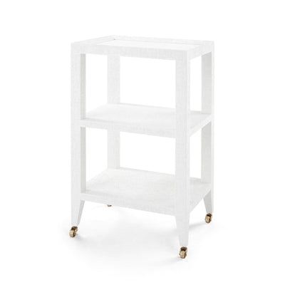 LYSANDRA SIDE TABLE, CHIFFON WHITE