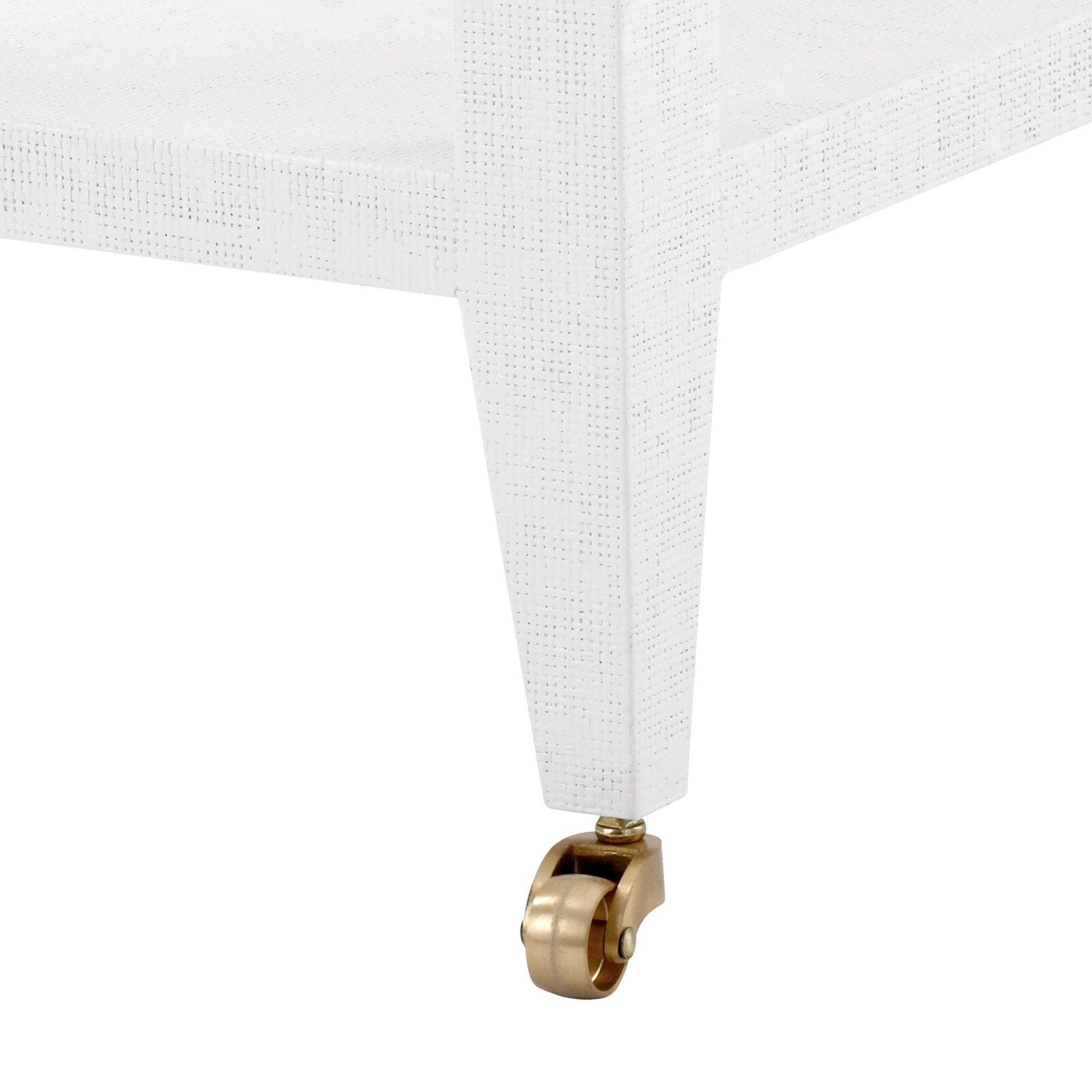 LYSANDRA SIDE TABLE, CHIFFON WHITE