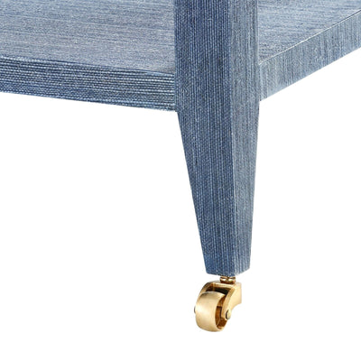 LYSANDRA SIDE TABLE, NAVY BLUE