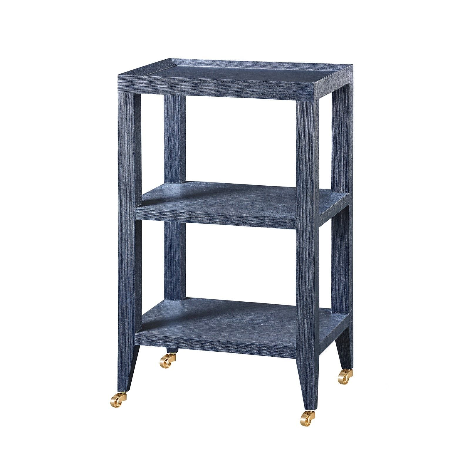 LYSANDRA SIDE TABLE, NAVY BLUE