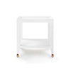 LYSANDRA TEA TABLE, CHIFFON WHITE