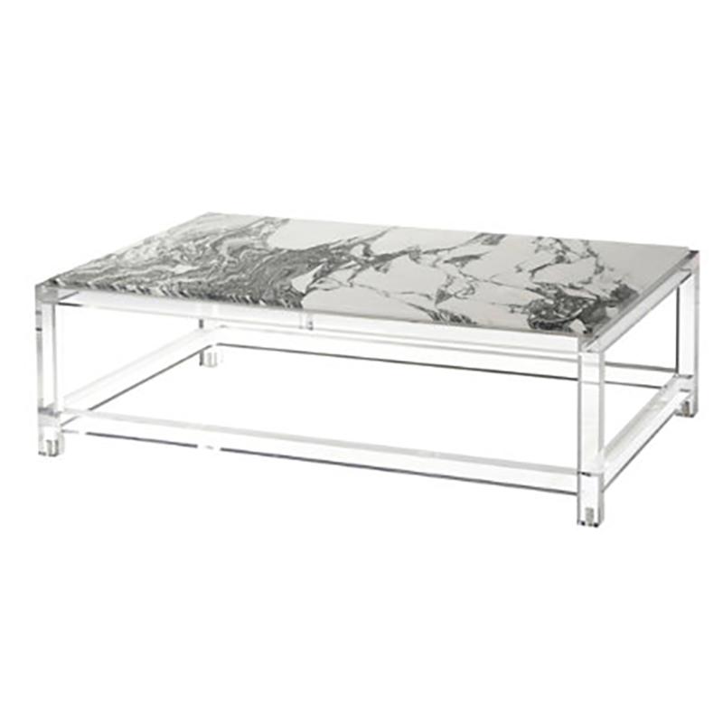 Manhattan Acrylic Cocktail Table - Salisbury & Manus