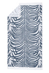 Matouk Schumacher Zebra Palm Beach Towels