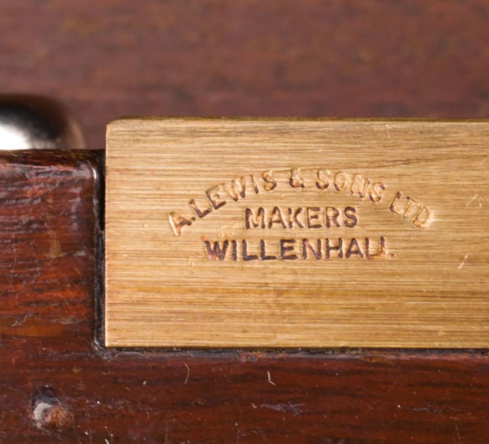 Mid 20th Century Mahogany Partners Desk - Salisbury & Manus