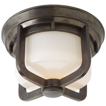 Milton Short Flush Mount - Salisbury & Manus