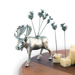 Moose Cheese Pick Set