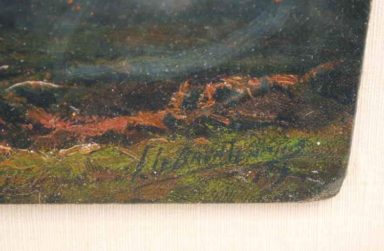 Original Oil on Board, Artist Lebrun Jenkins (1876-1952) - Salisbury & Manus