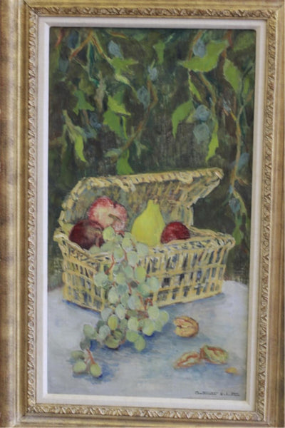 Original Oil on Canvas, Antoinette Schulte, American (1897-1981) O/C Dated - Salisbury & Manus