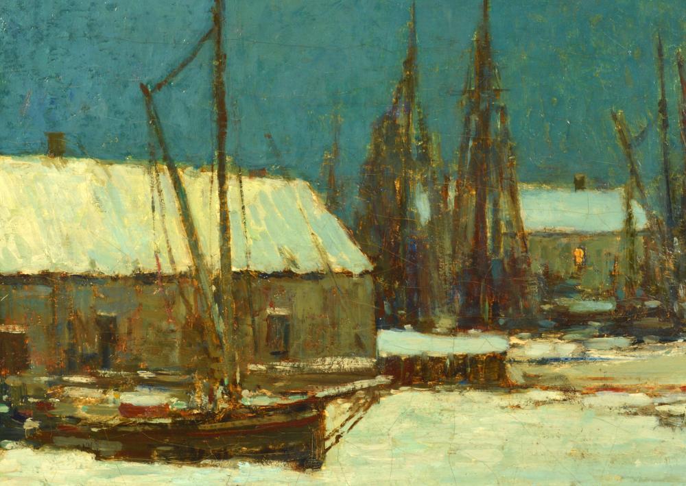 Original Oil on Canvas, Artist Paul Bernard King (1867-1947) - Salisbury & Manus