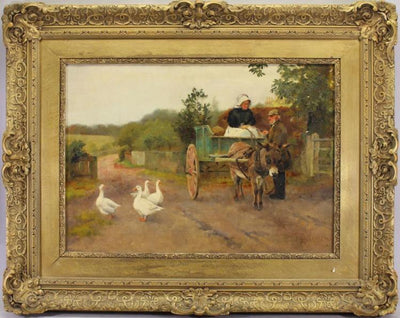 Original Oil on Canvas, Emma Louise Hardman (1885-1935) - Salisbury & Manus