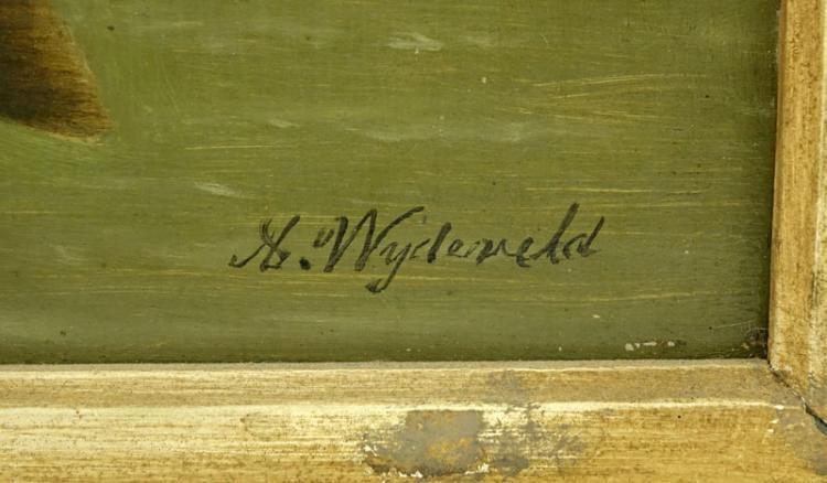 Original Oil on Panel, Arnoud Wydeveld (1823-1888) - Salisbury & Manus