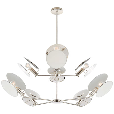 Osiris Large Reflector Chandelier - Salisbury & Manus