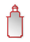 Pagoda Mirror - Red 383679 - Salisbury & Manus