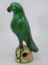 Pair of Chinese Painted Porcelain Parrots. - Salisbury & Manus