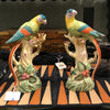 Pair of Hand Painted Ceramic Birds - Salisbury & Manus