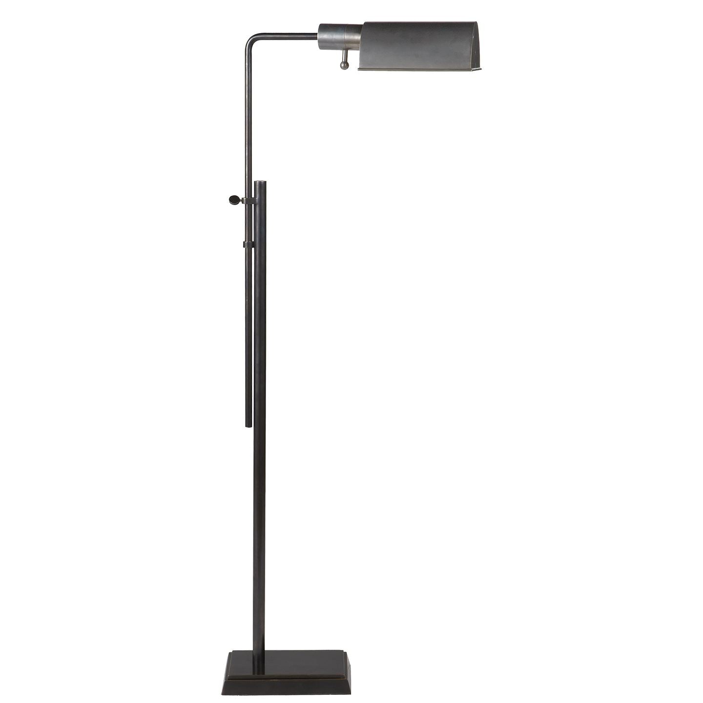 Pask Pharmacy Floor Lamp in Bronze - Salisbury & Manus