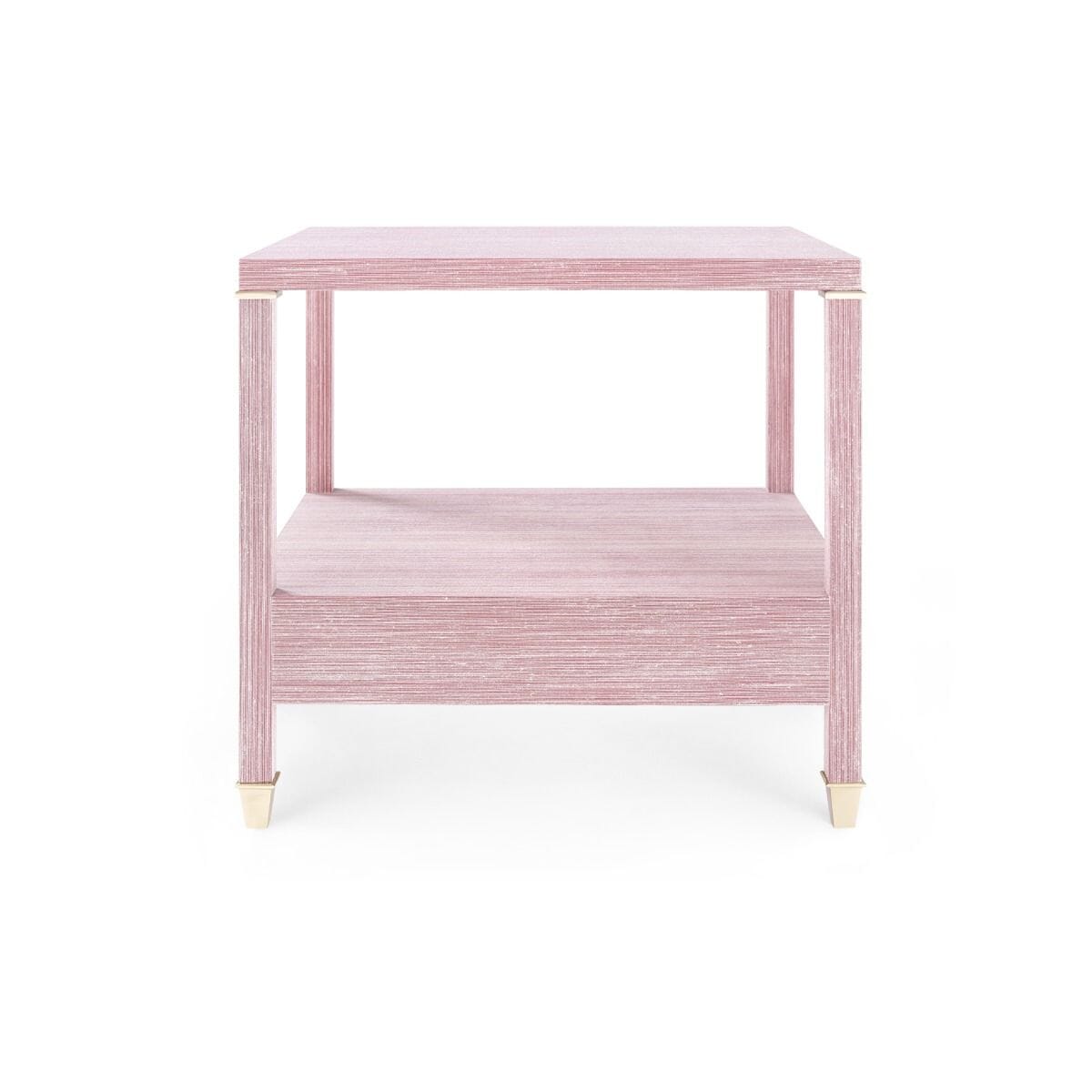 PEDRO 1-DRAWER SIDE TABLE, RASPBERRY SHIMMER