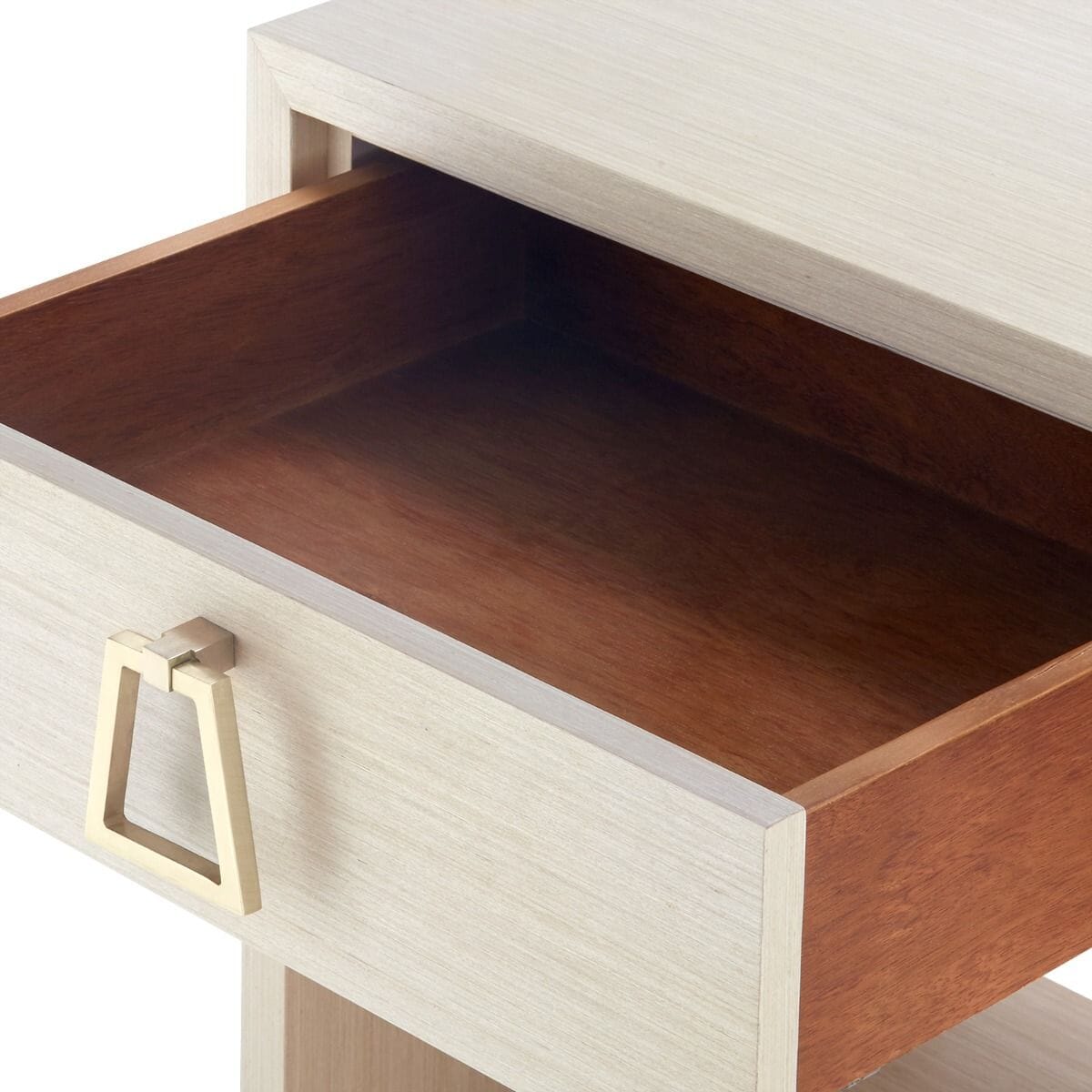 PEPPERDINE 1-DRAWER SIDE TABLE, BLANCHED OAK