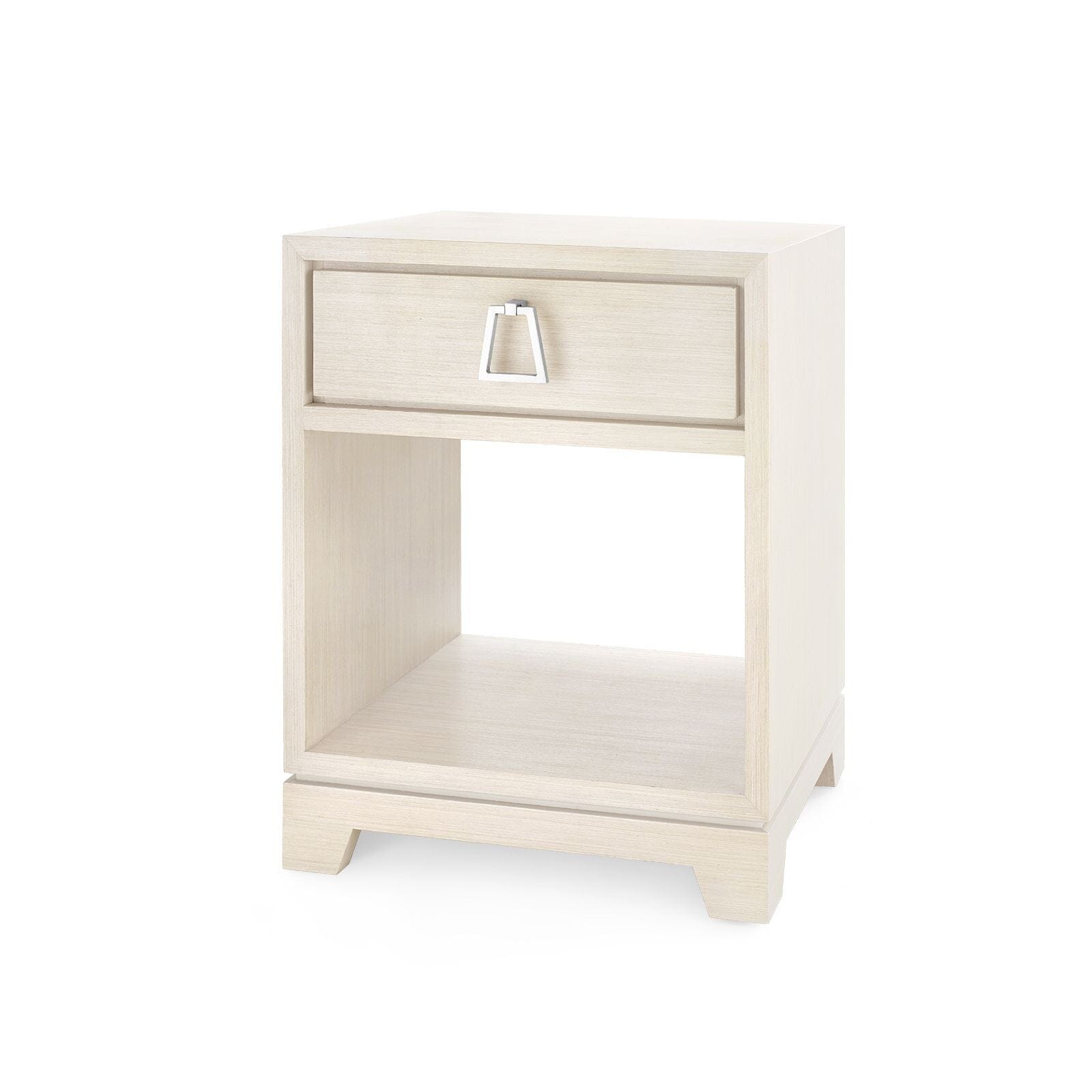 PEPPERDINE 1-DRAWER SIDE TABLE, BLANCHED OAK
