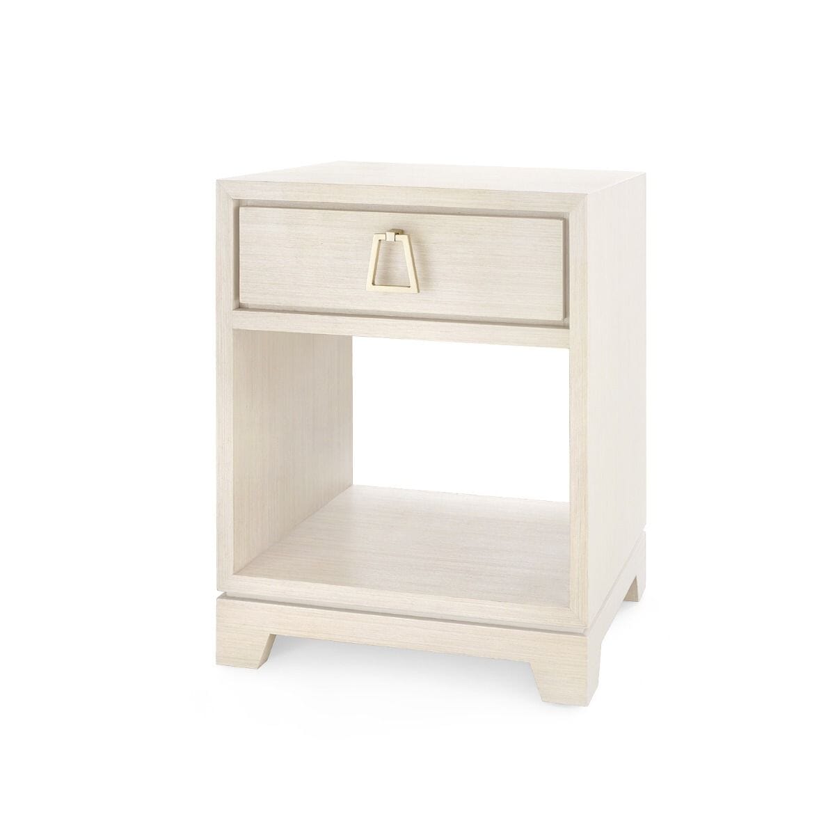 PEPPERDINE 1-DRAWER SIDE TABLE, BLANCHED OAK