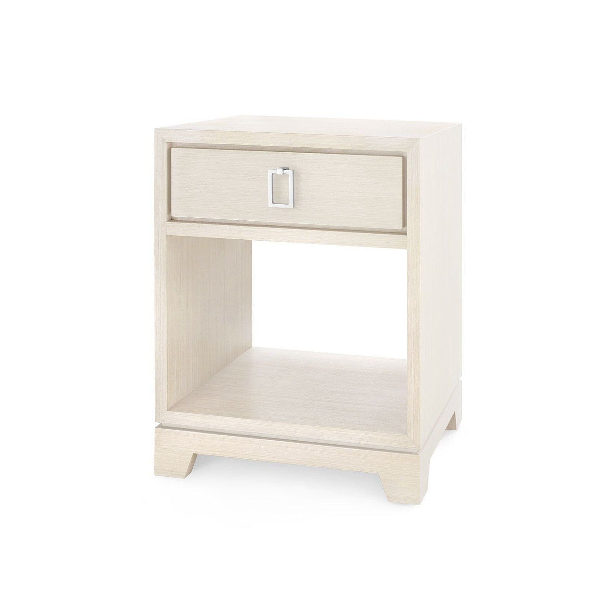 PEPPERDINE 1-DRAWER SIDE TABLE, BLANCHED OAK