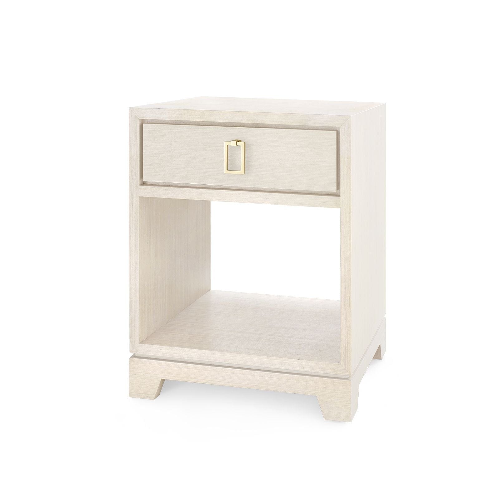 PEPPERDINE 1-DRAWER SIDE TABLE, BLANCHED OAK
