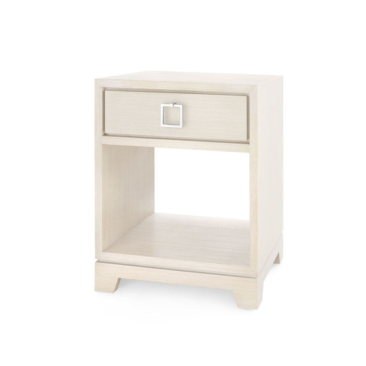 PEPPERDINE 1-DRAWER SIDE TABLE, BLANCHED OAK