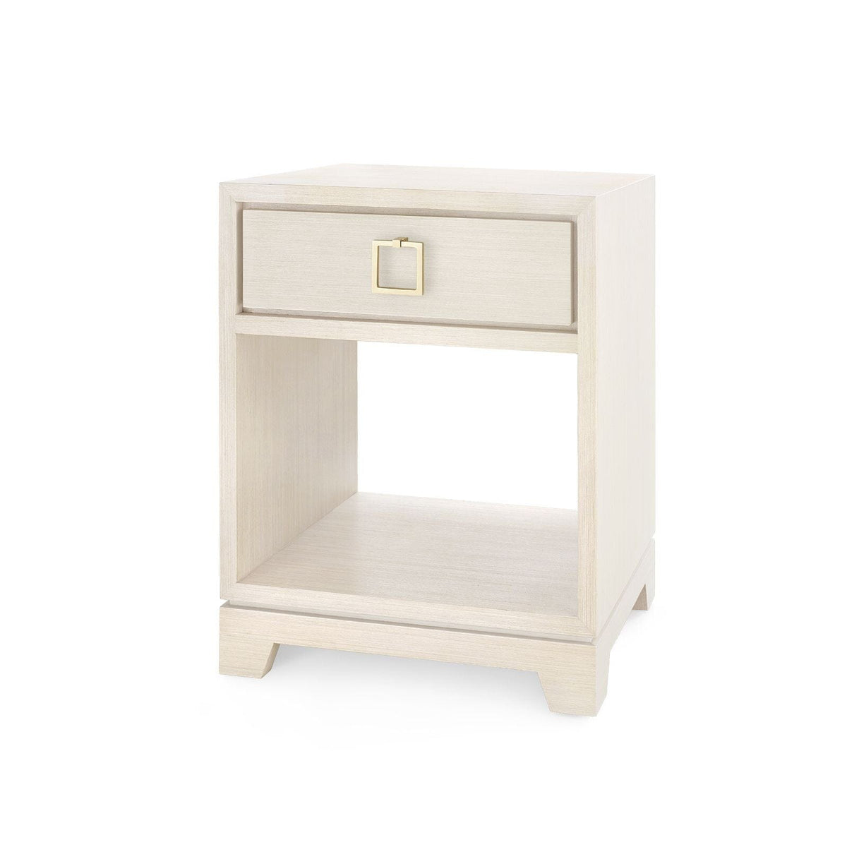 PEPPERDINE 1-DRAWER SIDE TABLE, BLANCHED OAK