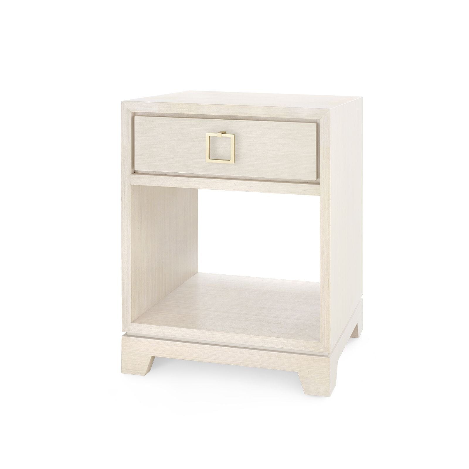 PEPPERDINE 1-DRAWER SIDE TABLE, BLANCHED OAK