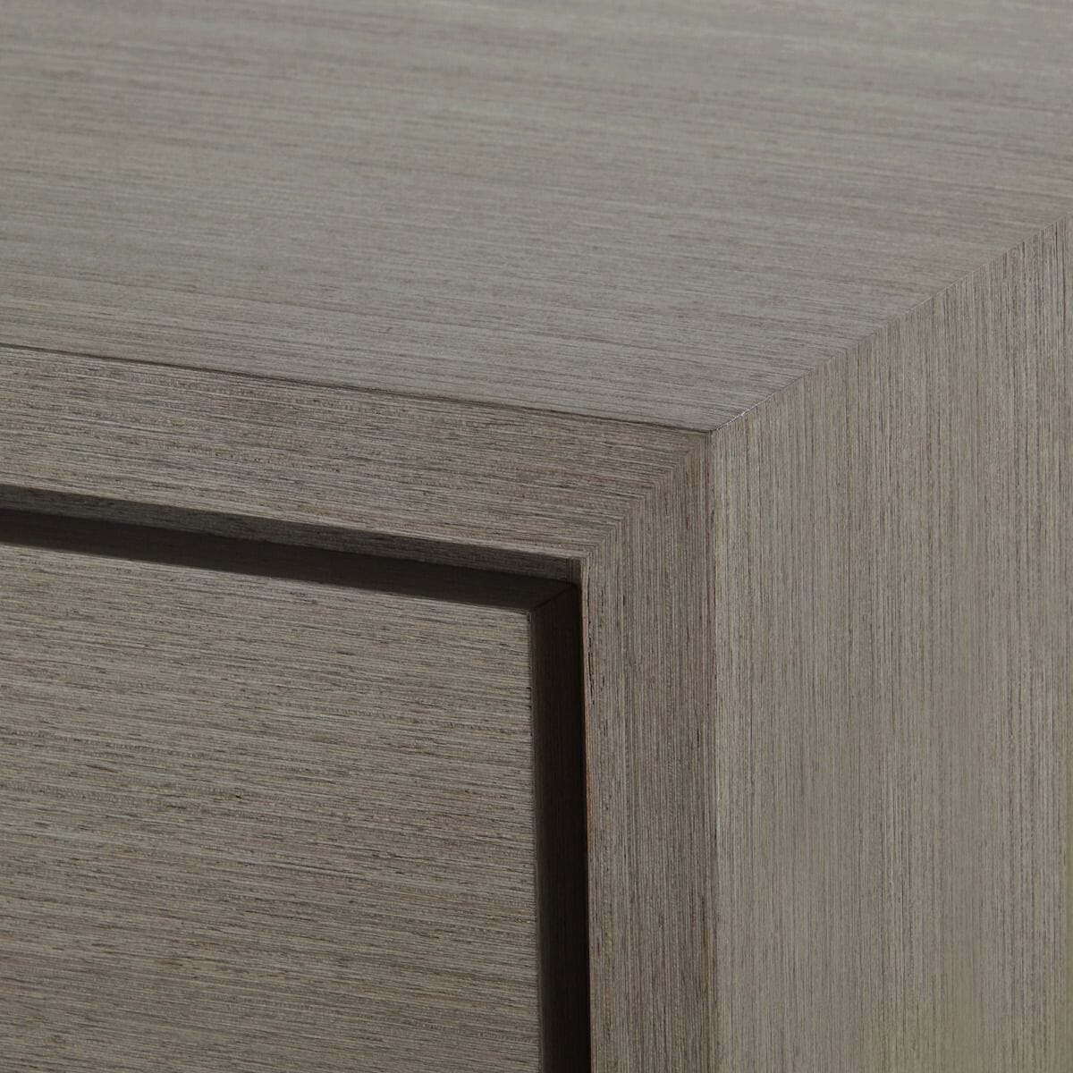 PEPPERDINE 1-DRAWER SIDE TABLE, TAUPE GRAY