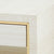 PETER 2-DRAWER SIDE TABLE, LIGHT NATURAL SHIMMER