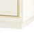 PETER 2-DRAWER SIDE TABLE, LIGHT NATURAL SHIMMER