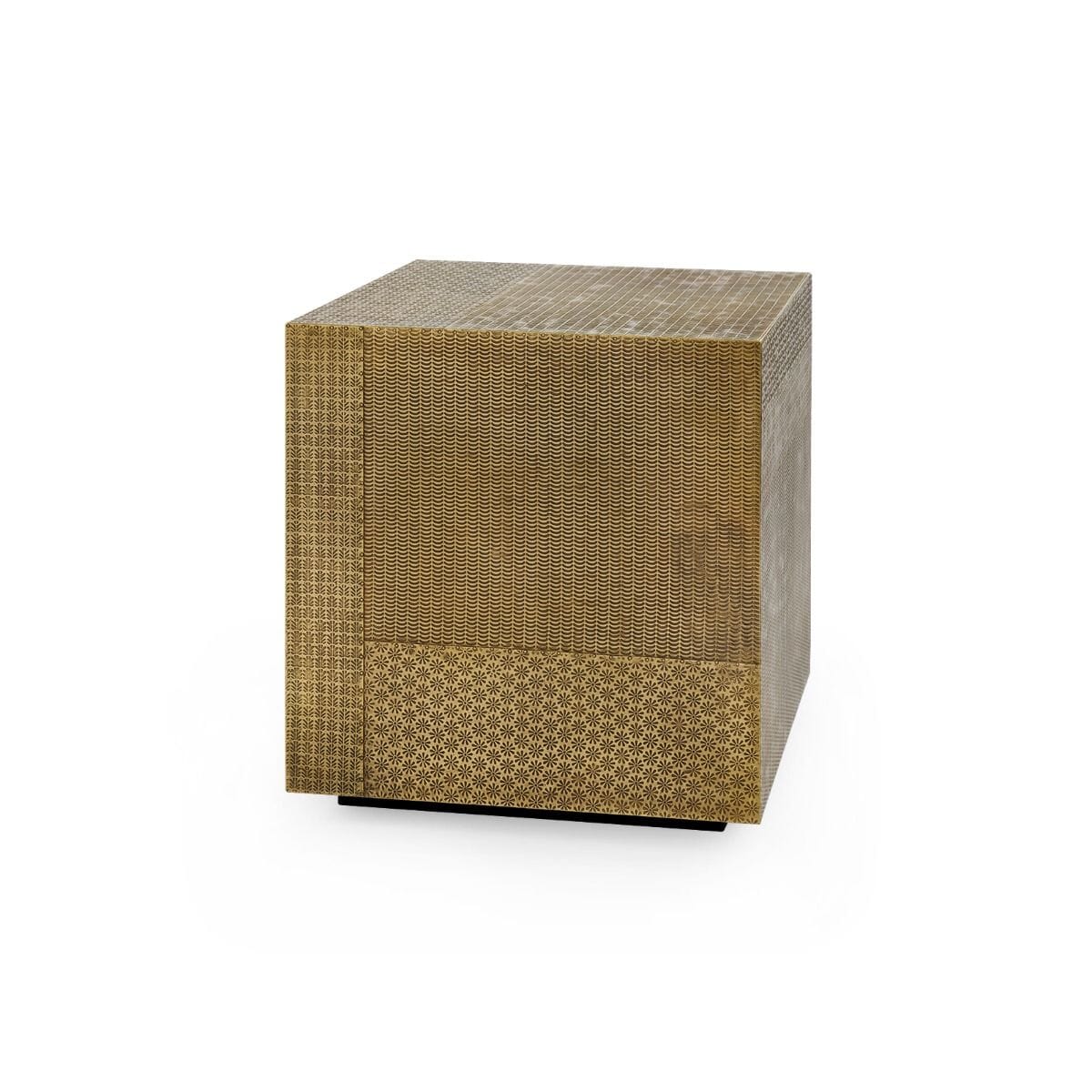 PREMIER SIDE TABLE, ANTIQUE BRASS