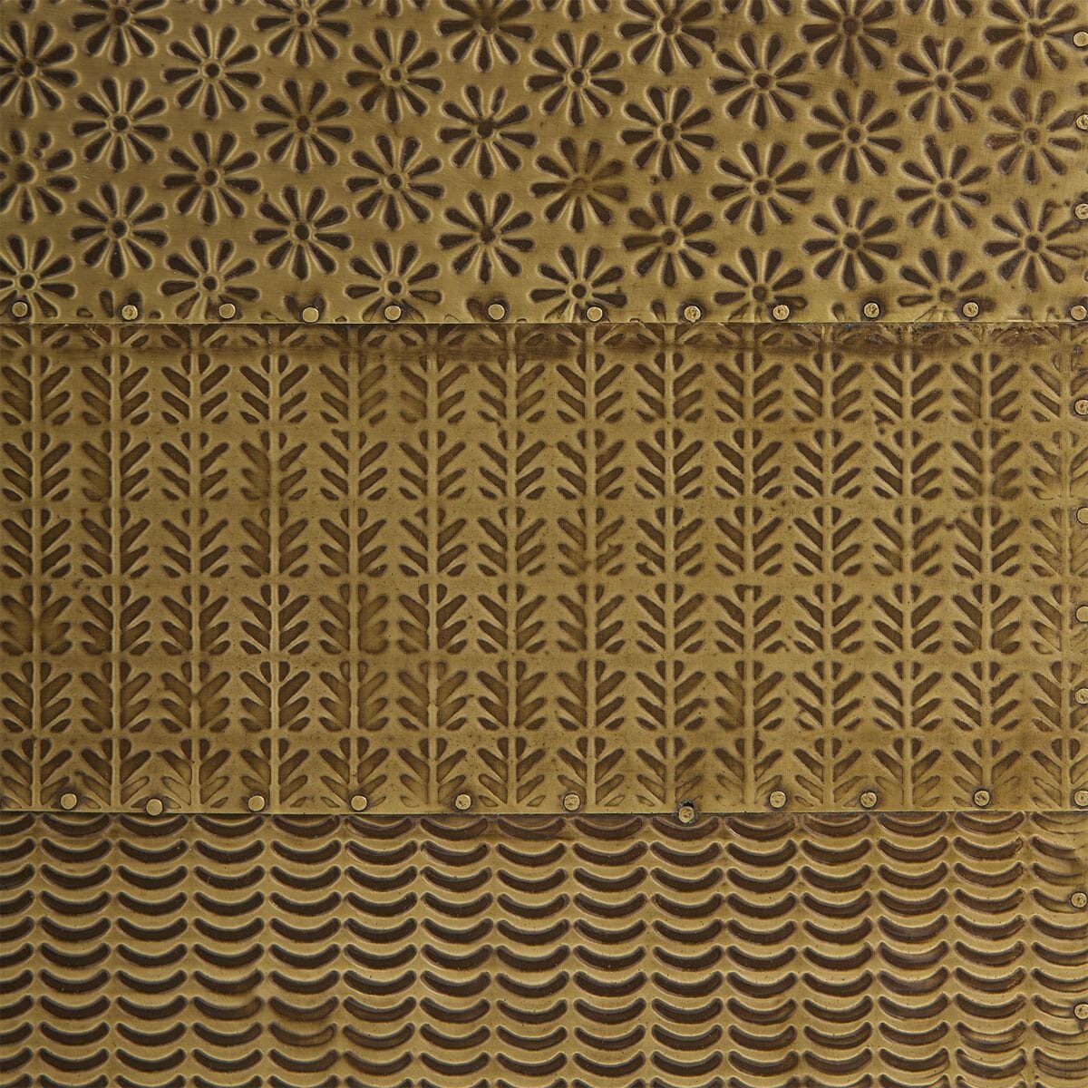 PREMIER SIDE TABLE, ANTIQUE BRASS