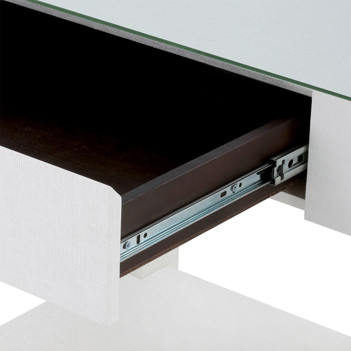 PRENTISS 1-DRAWER SIDE TABLE, WHITE