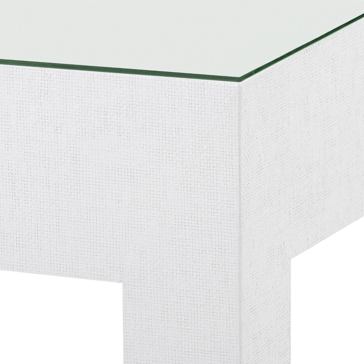 PRENTISS 1-DRAWER SIDE TABLE, WHITE
