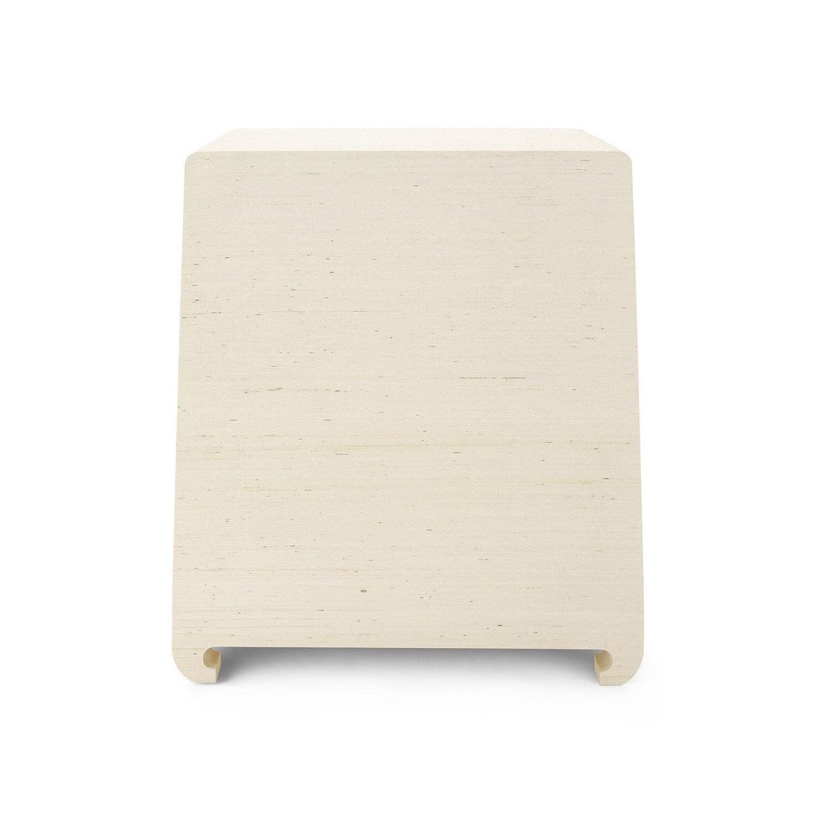 QING 2-DRAWER SIDE TABLE, CANVAS CREAM
