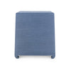 QING 2-DRAWER SIDE TABLE, NAVY BLUE