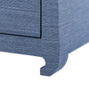 QING 2-DRAWER SIDE TABLE, NAVY BLUE