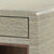 QING 2-DRAWER SIDE TABLE, SAGE GREEN