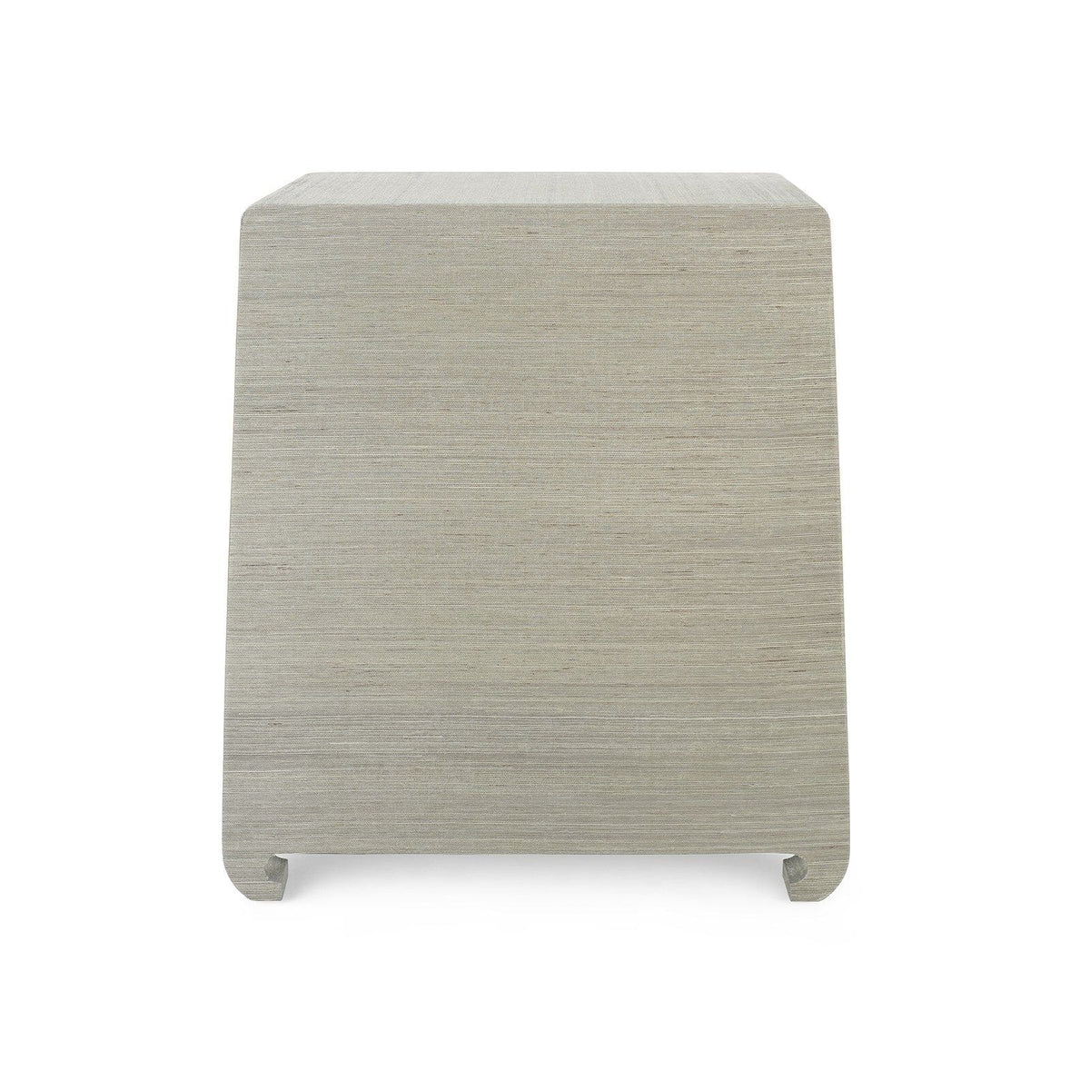 QING 2-DRAWER SIDE TABLE, SAGE GREEN